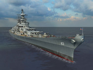 Battleship Missouri 3D Screensaver screenshot